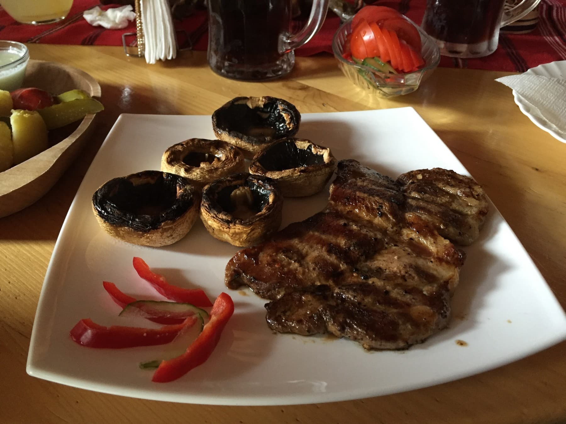 A nice pork cutlet