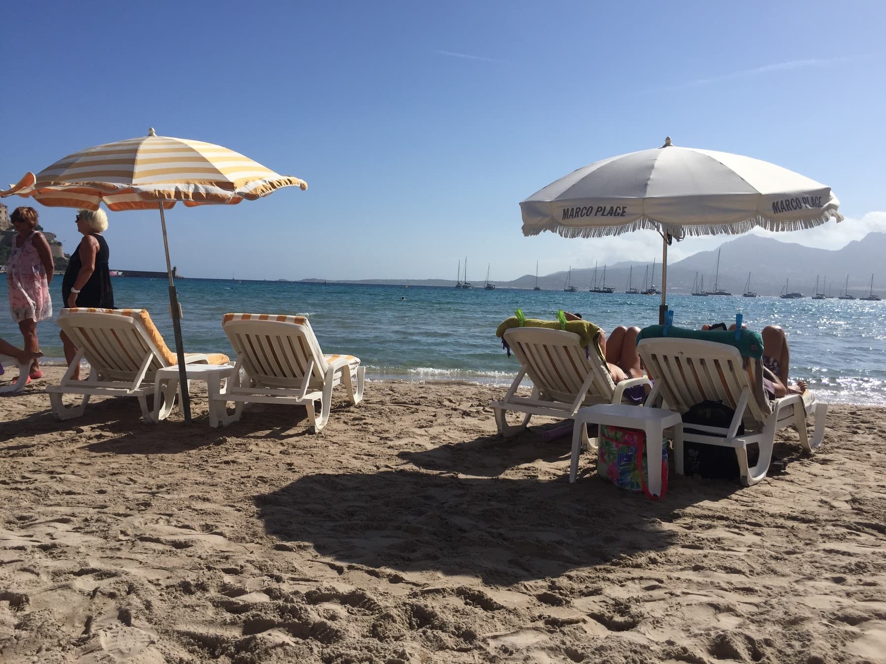 Relaxation on the beach