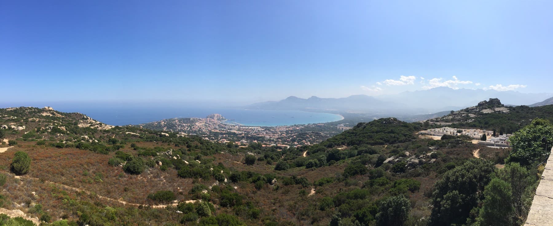 Beautiful panorama from Notre Dame de la Serra