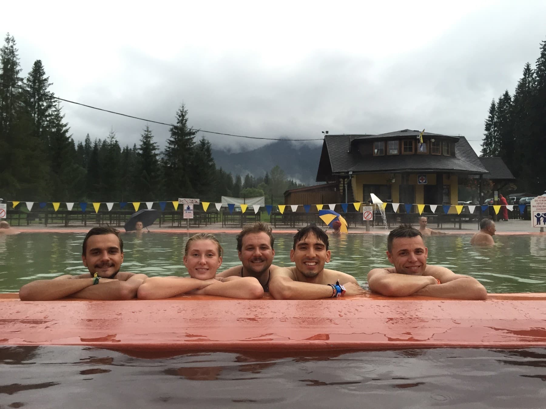 Ahhhhh, finally hitting the thermal pools