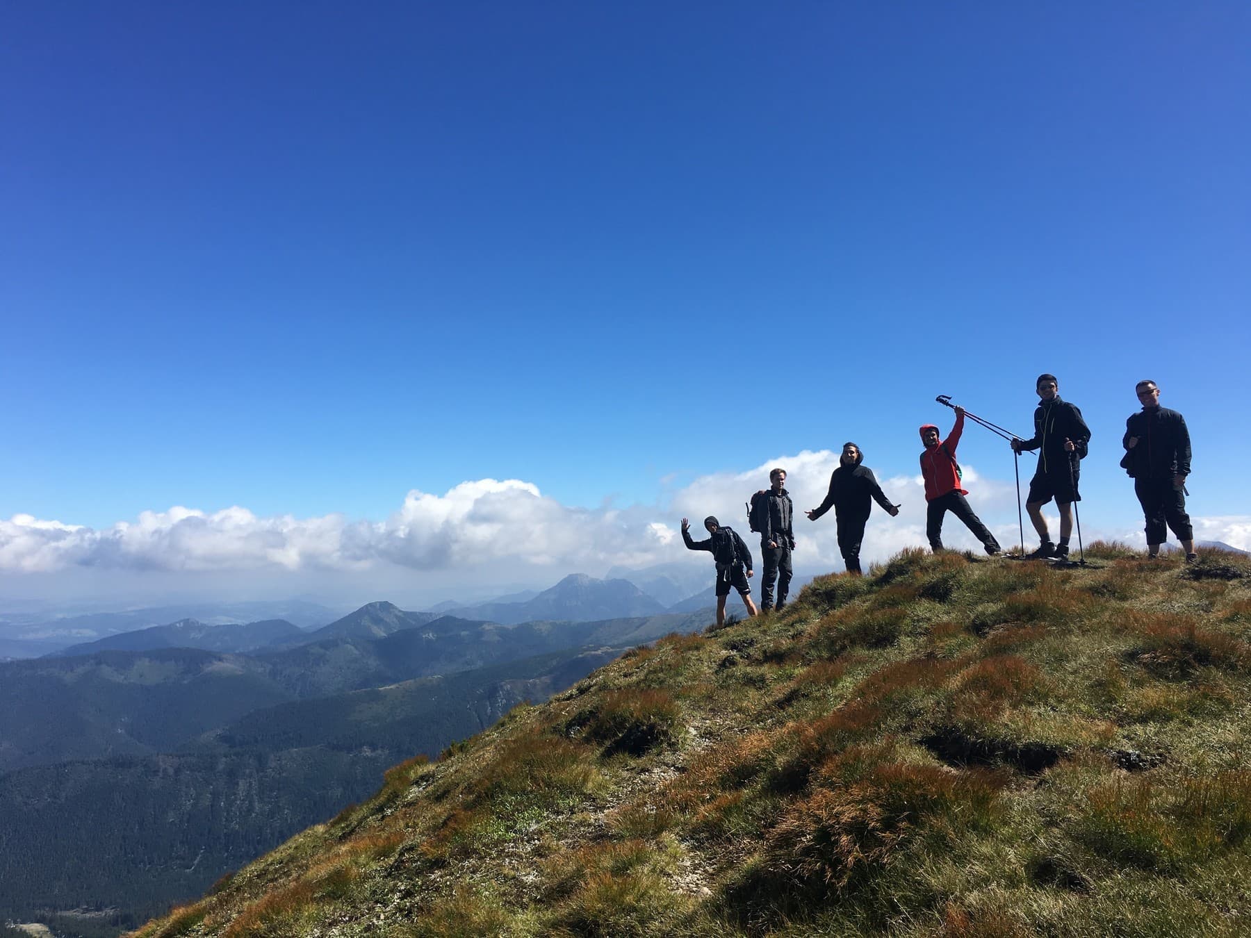 A great joy of hiking is doing it together