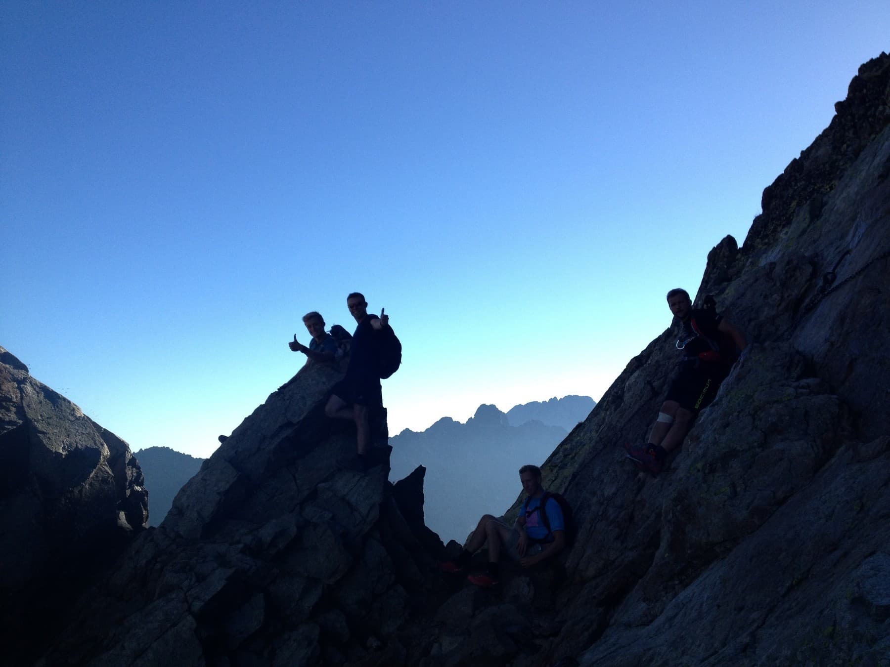 We made it to the top