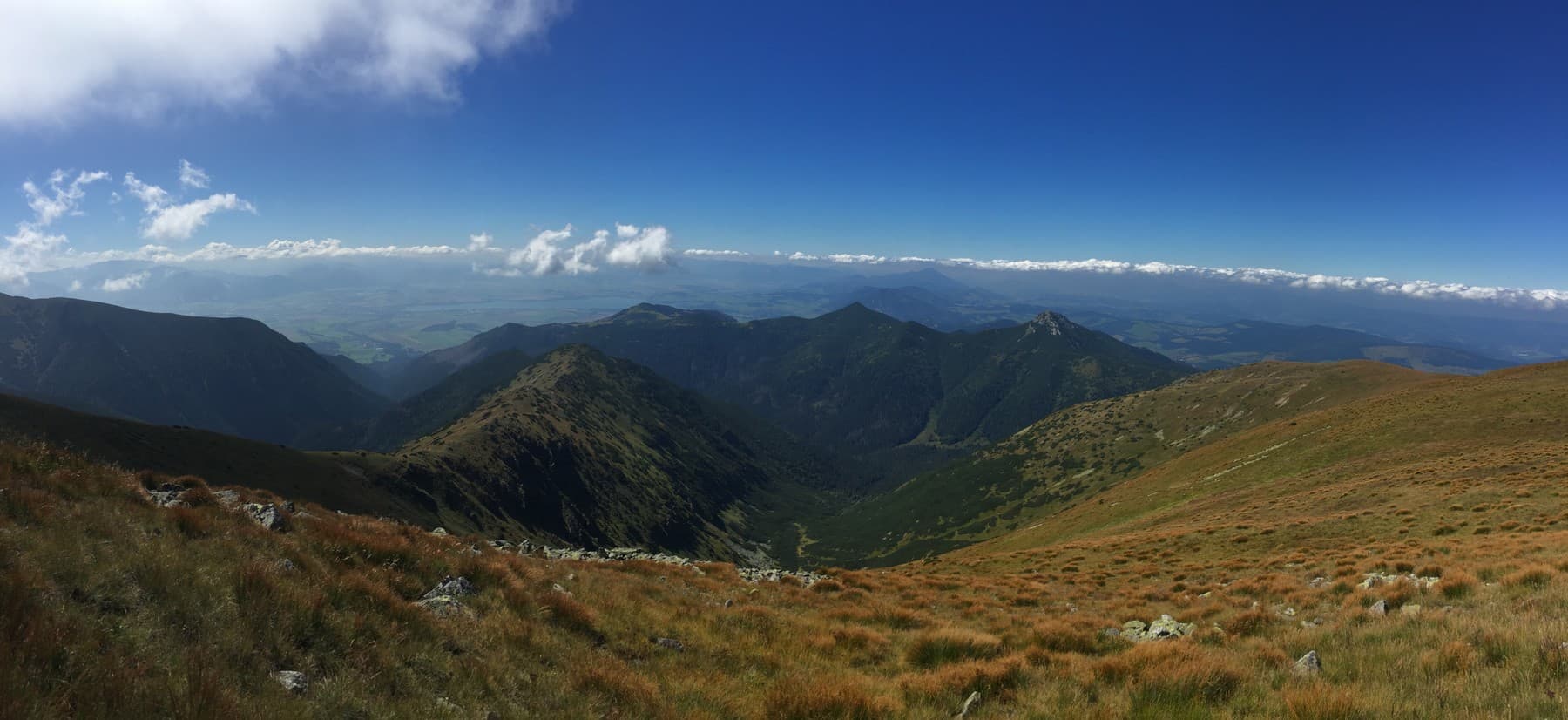 A glimpse of Tatry Roháče