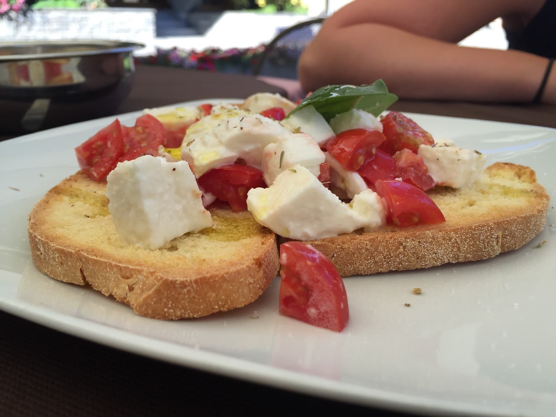 Bruschetta in Courmayeur